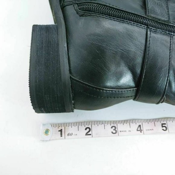 Nature Breeze Womens Riding Boots Black‎ 5.5 - Picture 8 of 11